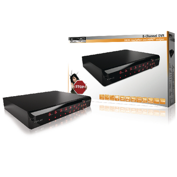 SEC-DVR408V2 8-kanaals dvr met 960h resolutie en hdmi™-uitgang
