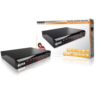 SEC-DVR408 8-kanaals harddiskrecorder voor beveiliging