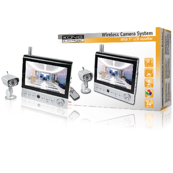 SEC-TRANS30 Draadloos camerasysteem met 7\