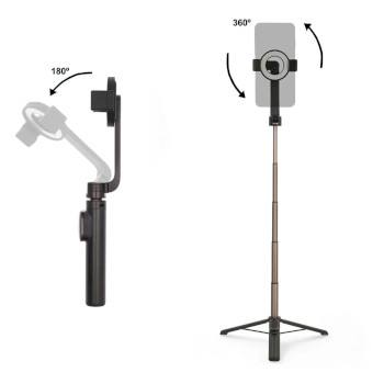 SEST300BK Bluetooth® selfie stick | bluetooth® versie: 5.0 | maximale schermgrootte: 7 \