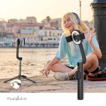 SEST300BK Bluetooth® selfie stick | bluetooth®-versie: 5.0 | maximale schermgrootte: 7 \