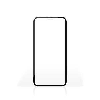 SFGP20001TP Screenprotector van glas voor apple iphone xr / 11 | full cover | 3d curved | transparant / zwart
