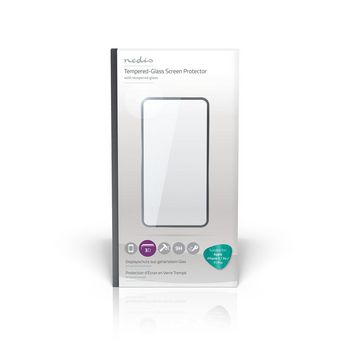 SFGP20002TP Screenprotector van glas voor apple iphone x / xs / 11 pro | full cover | 3d curved | transparant /   foto