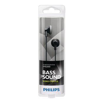 SHE2000 She2000 in-ear hoofdtelefoon zwart Verpakking foto