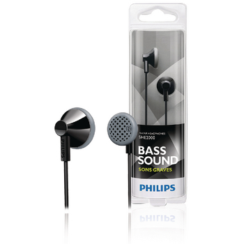 SHE2000 She2000 in-ear hoofdtelefoon zwart