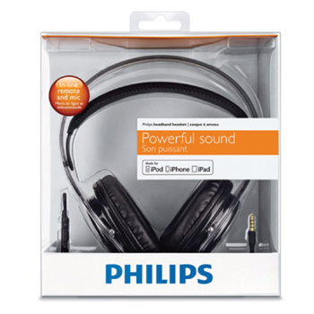 SHH9567 Shh9567 headset voor iphone met afstandsbediening en microfoon Verpakking foto