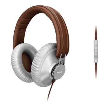 SHL5905GY Citiscape-hoofdtelefoon met hoofdband grijs / bruin Product foto
