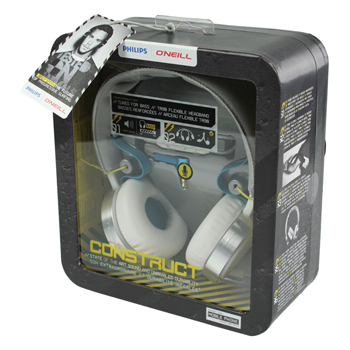 SHO7205WT O\'neill the construct hoofdtelefoon met hoofdband Verpakking foto