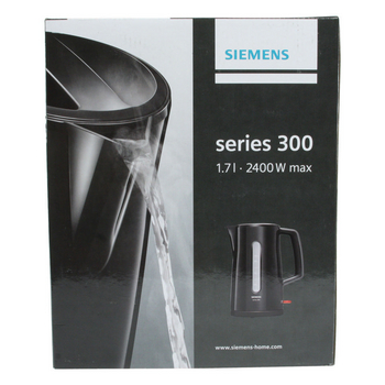 SIE-TW3A0103 Elektrische waterkoker 2400 w 1.7 l zwart Verpakking foto