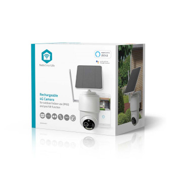SIMCBO50WT Smartlife camera voor buiten | 4g | full hd 1080p | pan tilt | ip65 | cloud opslag (optioneel) / mic Verpakking foto