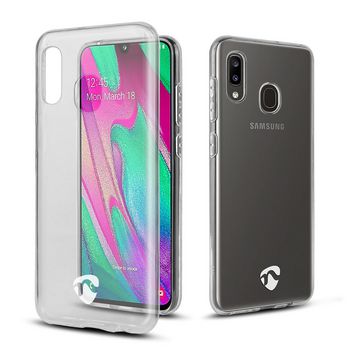 SJC10026TP Jelly case voor samsung galaxy a40 | transparant Product foto