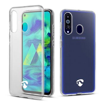 SJC10032TP Jelly case | gebruikt voor: samsung | samsung galaxy m40 / a60 | transparant | tpu Product foto