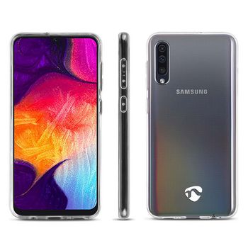 SJC10038TP Jelly case | gebruikt voor: samsung | samsung galaxy a30s / samsung galaxy a50s | transparant | tpu Product foto