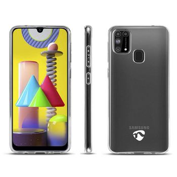 SJC10049TP Jelly case | gebruikt voor: samsung | samsung galaxy m31 | transparant | tpu Product foto