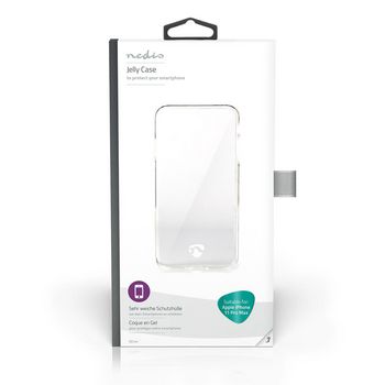 SJC20010TP Jelly case | gebruikt voor: apple | apple iphone 11 pro max | transparant  foto