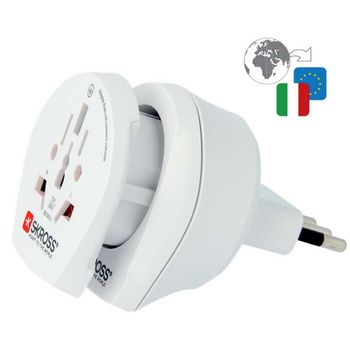 SKR1500213E Reisadapter combo - wereld-naar-italië geaard Product foto