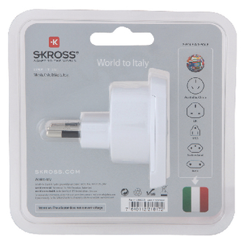 SKR1500223 Reisadapter wereld-naar-italië geaard Verpakking foto