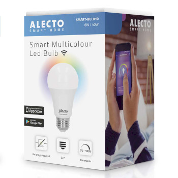 SMART-BULB10 Smart-bulb10 smart led-kleurenlamp met wi-fi Verpakking foto