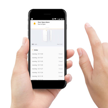 SMART-DOOR10 Smart-door10 smart zigbee deur-/raamcontactsensor Product foto