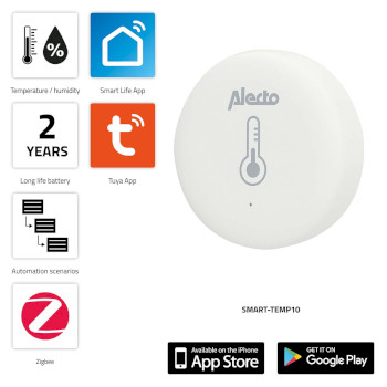 SMART-TEMP10 Smart-temp10 smart zigbee temperatuur- en vochtigheidssensor