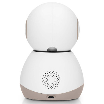 SMARTBABY10BE Wi-fi-babyfoon met camera wit/taupe Product foto