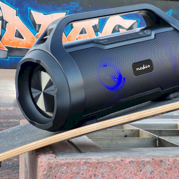 SPBB310BK Bluetooth® party boombox | 6 uur | 2.0 | 120 w | media afspeelmogelijkheden: aux / micro-sd / u Product foto