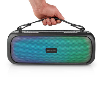 SPBB316BK Bluetooth® party boombox | 4.5 uur | 2.0 | 45 w | media afspeelmogelijkheden: aux / usb | ipx5  Product foto