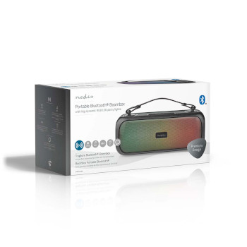 SPBB316BK Bluetooth® party boombox | 4.5 uur | 2.0 | 45 w | media afspeelmogelijkheden: aux / usb | ipx5  Verpakking foto