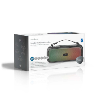 SPBB316BK Bluetooth® party boombox | 4.5 uur | 2.0 | 45 w | media afspeelmogelijkheden: aux / usb | ipx5  Verpakking foto