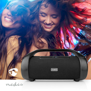 SPBB340BK Bluetooth® party boombox | 9.5 uur | 2.1 | 120 w | media afspeelmogelijkheden: aux | ipx5 | kop Product foto