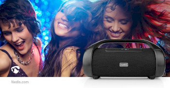 SPBB340BK Bluetooth® party boombox | 9.5 uur | 2.1 | 120 w | media afspeelmogelijkheden: aux / usb | ipx5 Product foto