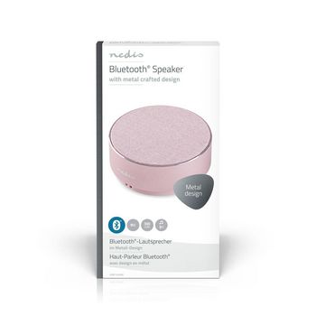 SPBT1001PK Bluetooth®-speaker | batterij speelduur: tot 3 uur | handheld ontwerp | 9 w | stereo | ingebouw Verpakking foto