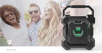 SPBT1003BK Bluetooth®-speaker | maximale batterijduur: 13 uur | tafelmodel | 5 w | mono | ingebouwde micro Product foto