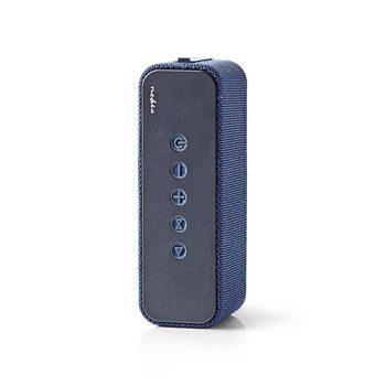 SPBT2002BU Luidspreker met bluetooth® | 2x 30 w | true wireless stereo (tws) | waterbestendig | blauw Product foto