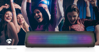 SPBT2006BK Bluetooth®-speaker | maximale batterijduur: 6 uur | tafelmodel | 18 w | stereo | ingebouwde mic Product foto