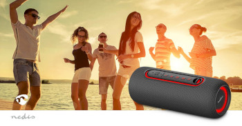 SPBT2460BK Bluetooth®-speaker | maximale batterijduur: 4 uur | handheld ontwerp | 30 w | stereo | ingebouw Product foto