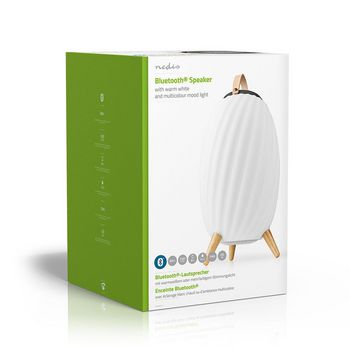 SPBT35805WT Bluetooth® speaker met sfeerverlichting | 6 uur | ambiance design | 60 w | mono | rgb / warm wi Verpakking foto