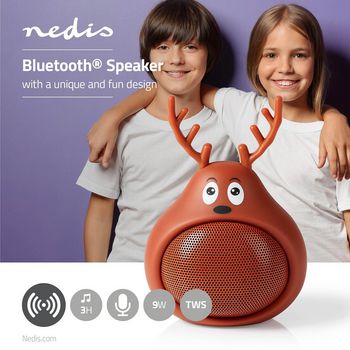 SPBT4110BN Bluetooth®-speaker | maximale batterijduur: 3 uur | handheld ontwerp | 9 w | mono | ingebouwde  Product foto