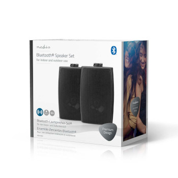 SPBT6100BK Bluetooth®-speaker | ambiance design | 180 w | stereo | ipx5 | zwart Verpakking foto