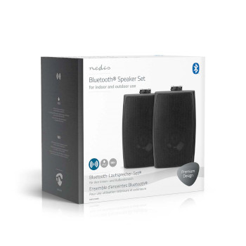 SPBT6100BK Bluetooth®-speaker | ambiance design | 180 w | stereo | ipx5 | zwart Verpakking foto