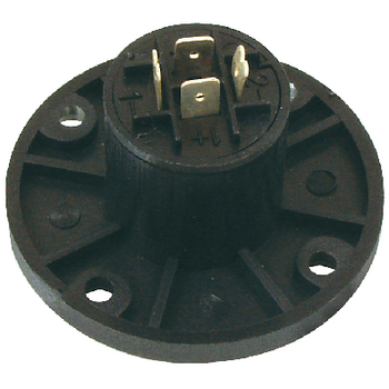 SPK-4CR Connector speaker 4-pin female zwart