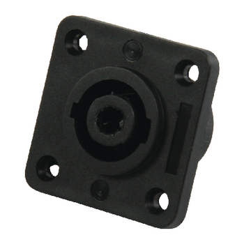 SPK-4CS Connector speaker 4-pin female pvc zwart Product foto