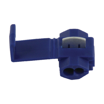 SPLICE-BLUE Audiocomponent snap-on connector Product foto