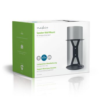 SPMT3000BK Speakerbeugel | geschikt voor: amazon echo gen1 | wand | 1.5 kg | vast | staal | zwart Verpakking foto