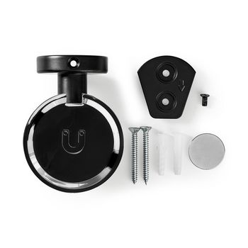 SPMT4100BK Speakerbeugel | geschikt voor: google home® | wand | 2 kg | vast | metaal / staal | zwart Inhoud verpakking foto
