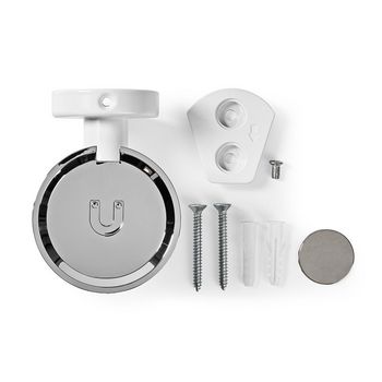 SPMT4100WT Speakerbeugel | geschikt voor: google home® | wand | 2 kg | vast | metaal / staal | wit Inhoud verpakking foto