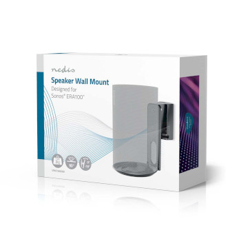 SPMT5800BK Speakerbeugel | geschikt voor: sonos® era100 | wand | 3 kg | kantelbaar / zwenken | kantelbaar  Verpakking foto