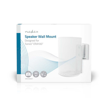 SPMT5800WT Speakerbeugel | geschikt voor: sonos® era100 | wand | 3 kg | kantelbaar / zwenken | kantelbaar   foto