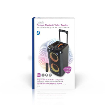 SPPT2480BK Bluetooth® party speaker | maximale batterijduur: 5 uur | 240 w | handgreep | feestverlichting   foto