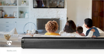 SPSB200BK Soundbar | 2.0 | dsp-programma\'s | 40 w | 1x 3,5 mm / 1x coax audio / 1x optisch / 1x usb | 1x hdmi& Product foto